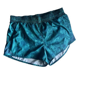 All In‎ Motion Elastic Waist Pockets Lined Green Athletic Shorts Size L